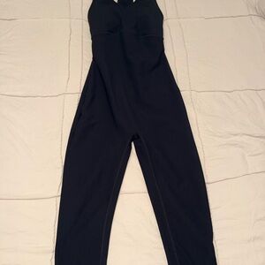 Chic Black Sleeveless Jumpsuit